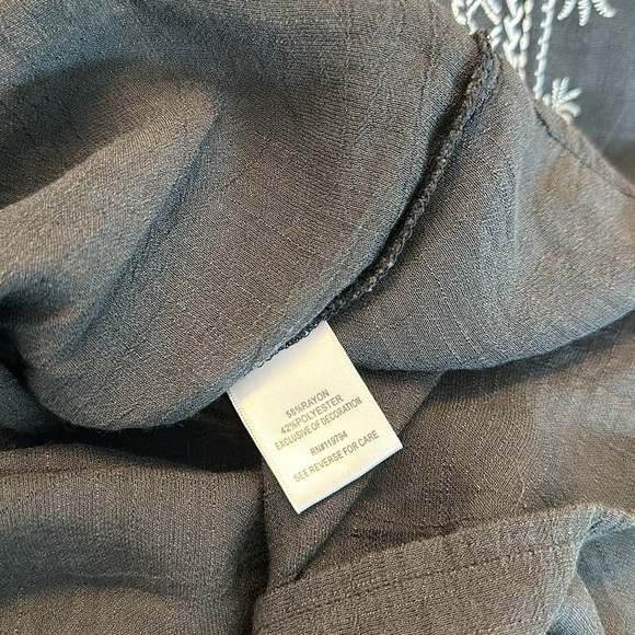 Off shoulder boho top oversized small - Picture 6 of 6